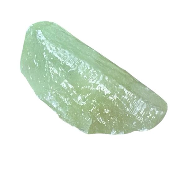NWOT New Aviva Stanoff Green Calcite Crystal Grounding Healing Calm Energy 1.3oz - Picture 3 of 5